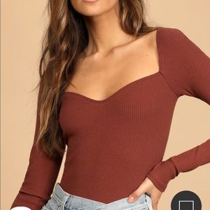 Lulu’s Long-Sleeved Bodysuit